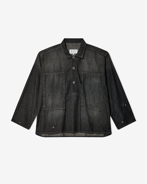 Maison Margiela Denim Shirt - Black - S50DT0061 M30025 961