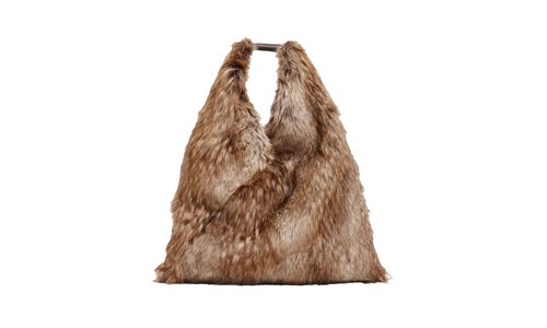 Maison Margiela Faux Fur Classic Japanese Handbag Multi - S54WD0039P8486H9076