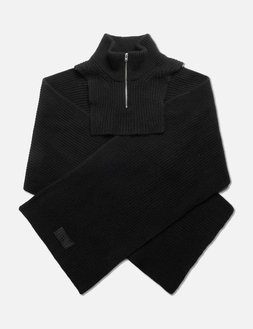 Maison Margiela Fisherman Knit Camionneur Scarf - Black