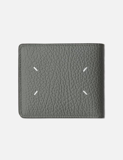 Maison Margiela Four Stitches Card Holder - Pebble Grey