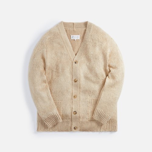 Maison Margiela BRUSCHED LINEN CARDIGAN 