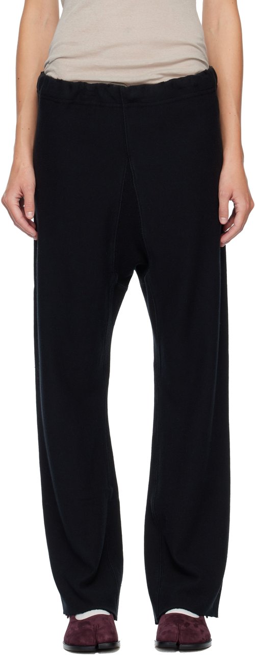 Maison Margiela Gusset Sweatpants - Black - S50KA0696 S25614900