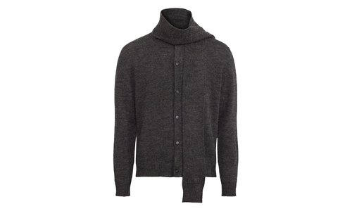 Maison Margiela Integrated Scarf Cardigan - SH0HP0010M13140855M