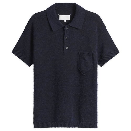Maison Margiela Polo Shirt - Blu/Black - S50GL0062M13152004F