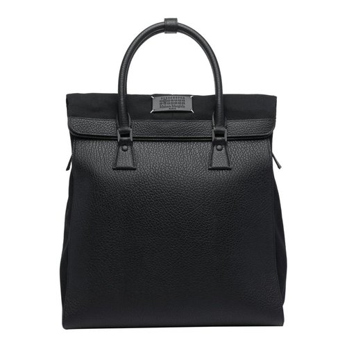 Maison Margiela Logo Backpack - Black - SB1WA0020P8833T8013