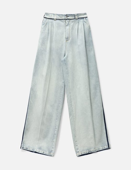 Maison Margiela Memory Of Oversized Jeans - Light Blue
