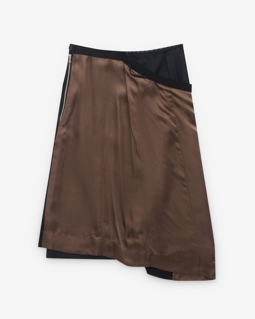 Maison Margiela Midi Skirt - Derby Grey - S51ME0039MTN099