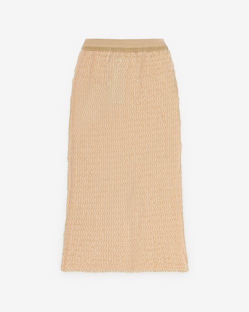 Maison Margiela Midi Skirt - Pale Pink - S51ME0060M13240120F