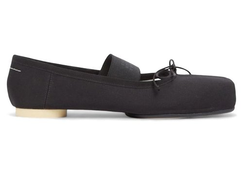 MM6 Maison Margiela Anatomic Ballerinas - Black - S59WZ0100P5560T8013
