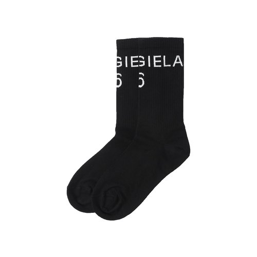 Maison Margiela MM6 Bootleg Socks - S52TL0028-001F | Ida-stepShops 