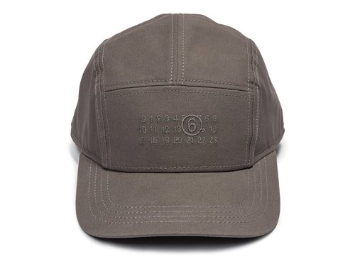 Maison Margiela MM6 Baseball Hat - Grey Blue - SH0TC0009-M35346-810