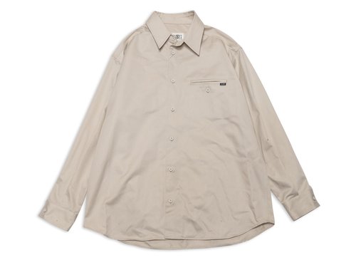 Maison Margiela MM6 Long-sleeved Shirt - Pink Beige - SH0DT0039-M35729-102