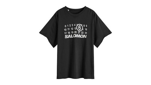 Maison Margiela MM6 x Salomon T-Shirt - Deep Black