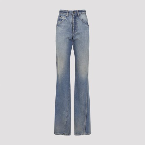 Maison Margiela Blue Straight-Leg Jeans - Light blue indig - S51LA0182S30561987