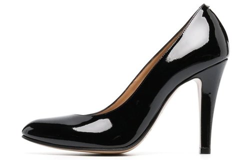 Maison Margiela Patent Leather Pointed-Toe Slip-On High - 362965