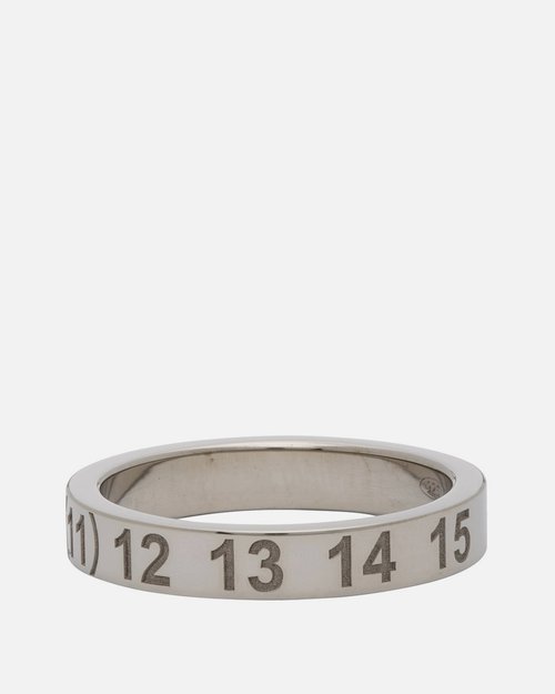 【Maison Margiela】 Numerical Silver Ring Silver maison margiela Numerical Ring Size 7.5 Sterling silver 3mm