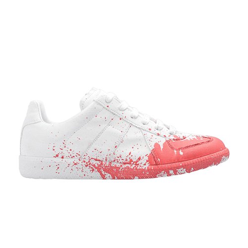 Maison Margiela Replica Low 'Paint Splatter - White Pink