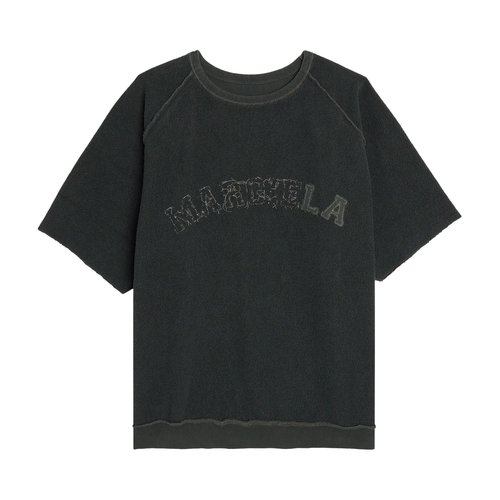 Maison Margiela Reverse Side Fleece T-Shirt | Blue | Size S - S50GU0229 M25021 969