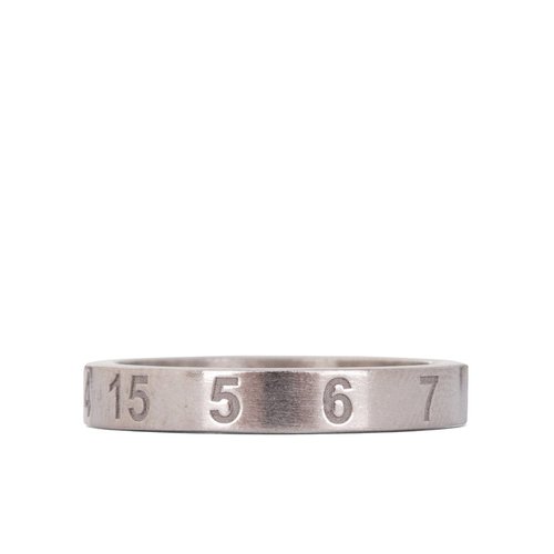 Maison Margiela SM2UQ0007 Ring - Silver Burattato - SM2UQ0007 S12755 951
