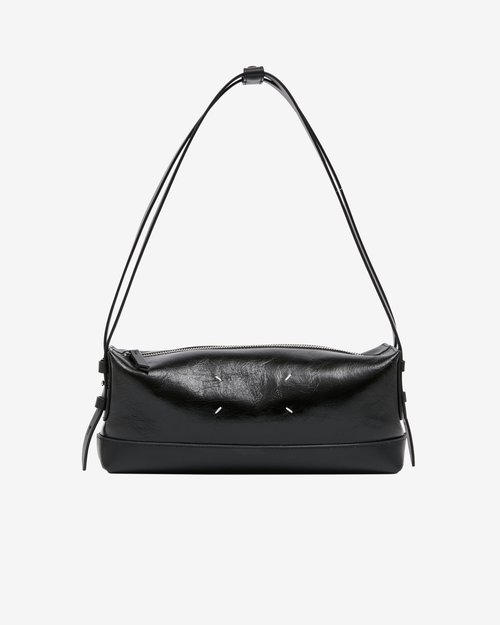 Maison Margiela Baguette Small Shoulder Bag - Black/Black - SB1ZH0006P8830HB331
