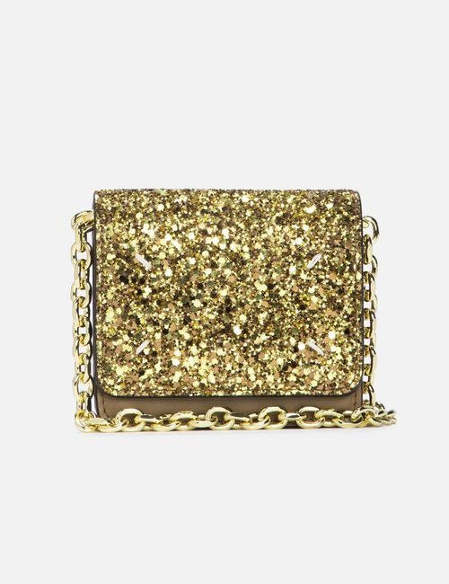 Maison Margiela Small Wallet on Chain 'Gold' Solesense