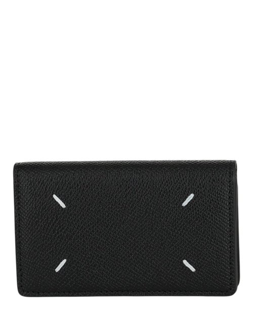 Maison Margiela Stitched Card Holder - Black