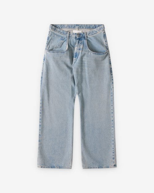 Maison Margiela Straight Leg Jeans - Light Blue