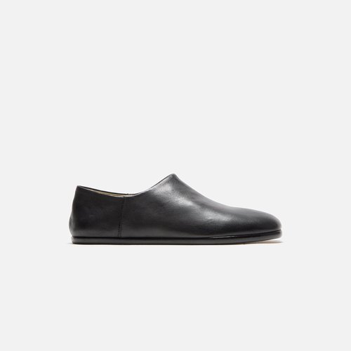 Maison Margiela Tabi Babouche - Camel Leather Black - SWR0051PR058T8013