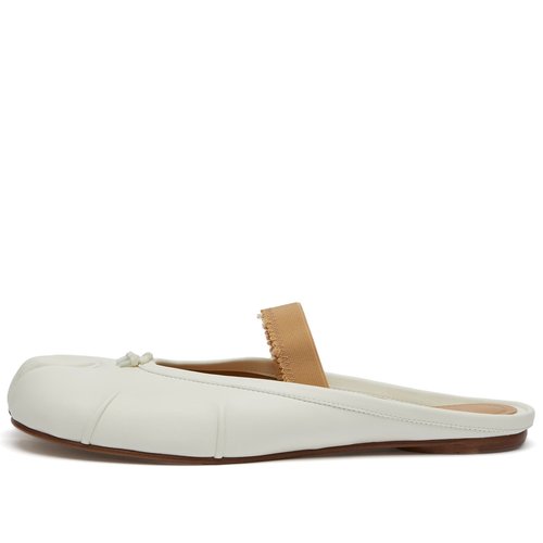 Maison Margiela Tabi Elastic Band Mule - White - S39WZ0103P6853HA333