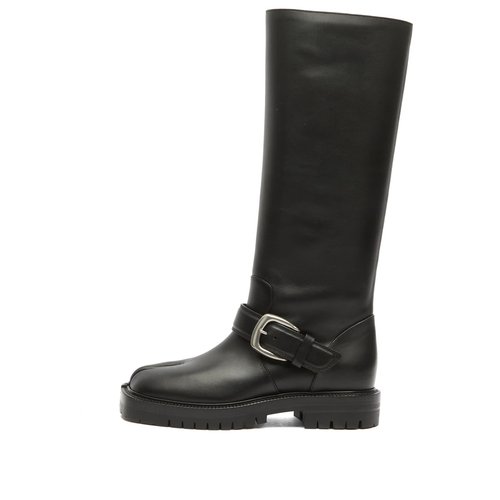Maison Margiela Tabi County Knee Boot - Black - S58WW0162P3292H8396