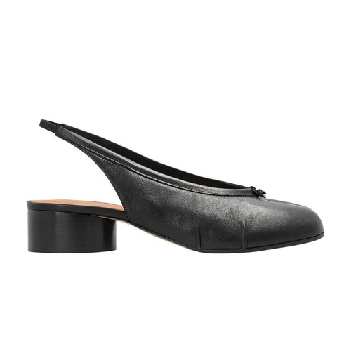 Maison Margiela Tabi New Ballerina Slingback - Black - S58WZ0141P3753T8013