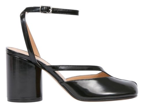 Maison Margiela Tabi Pump H80 Sandal - Black - S58WP0280P8193T8013