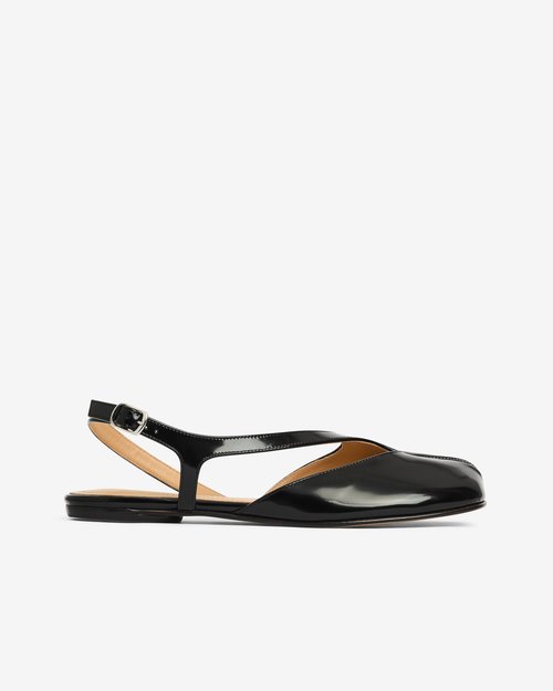 Maison Margiela Tabi Slingback Sandal - Black - S58WP0295