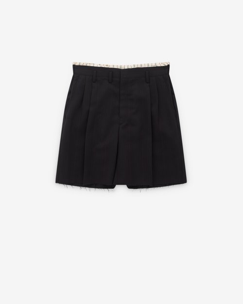 Maison Margiela Tailored Shorts - Black - S50MU0090M35491