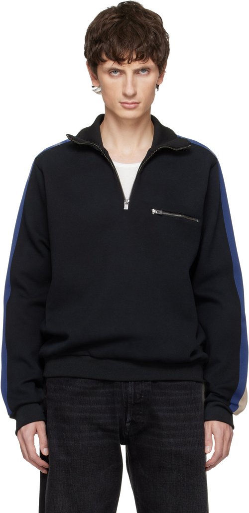 Maison Margiela Taped Sweatshirt - Black - S50GU0244 M20131900