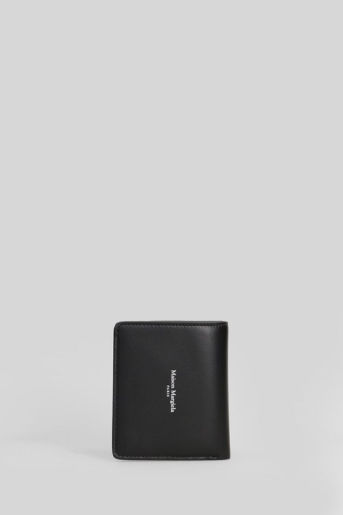 Maison Margiela Wallet In Black Leather - SA2UI0017P8729H1145