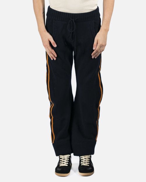 Maison Margiela Wool Trousers - Navy/Gold