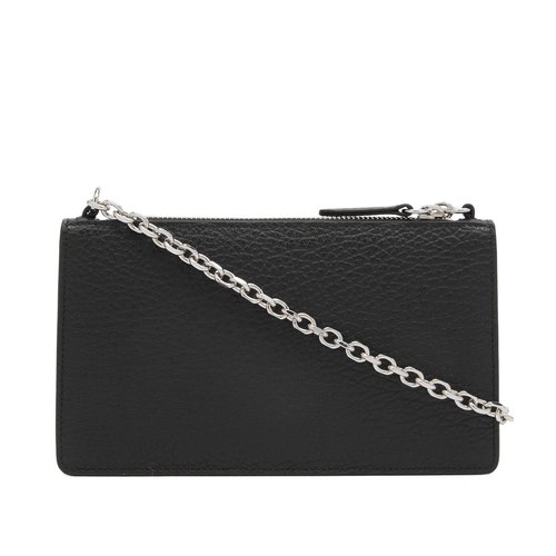 Maison Margiela Zipped Chain Wallet - Black - SA1VL0038P4455T8013