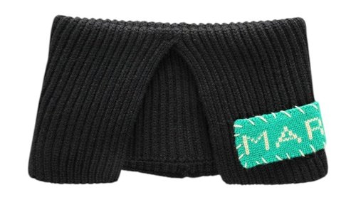 Marni High Necked Scarf - Black - ACZC0067Q0UFW62200N99