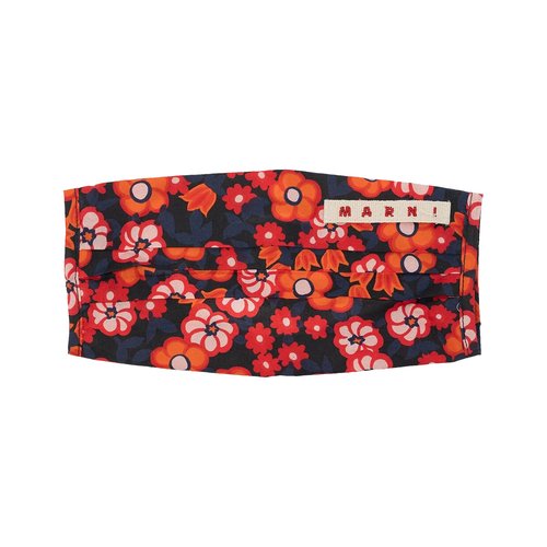 Marni Logo Floral Facemask - ACMC0062A0UTCZ54PGN99