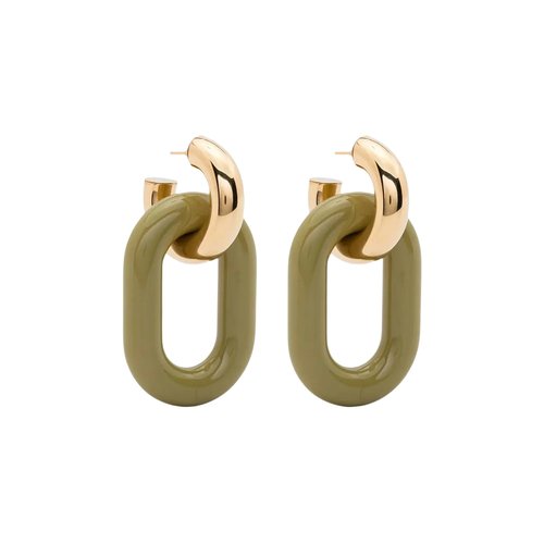 Marni Metal Earring - Mosstone - ORMV0300A0M200000V59