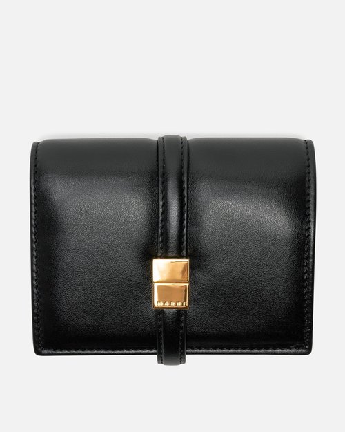 Marni Prisma Billfold Wallet - Black - PFMO0081U0P529800N99