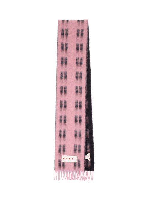 Marni Reversible Logo Scarf - SCZC0067Y0UAW032CHC29