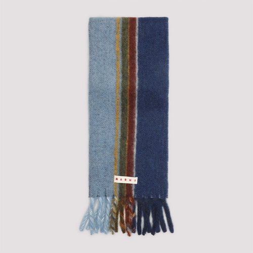 Marni Wool Scarf - SCZC0076Y0.UAW051 STB50 IRIS BLUE