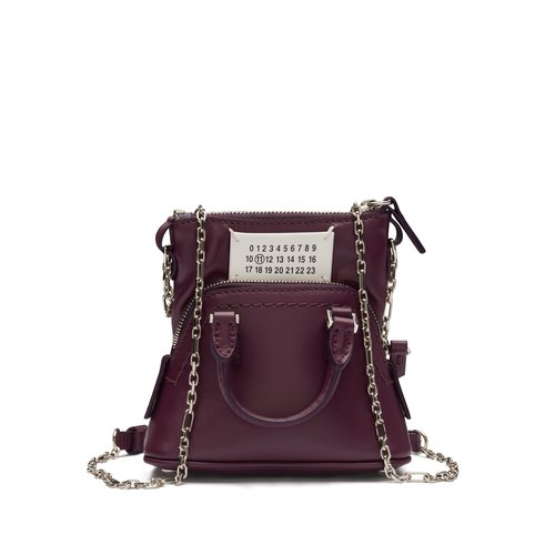 Martin Maison Margiela DSM Exclusive 5AC Recicla Shoulder Bag - Plum Purple - SB3WG0025