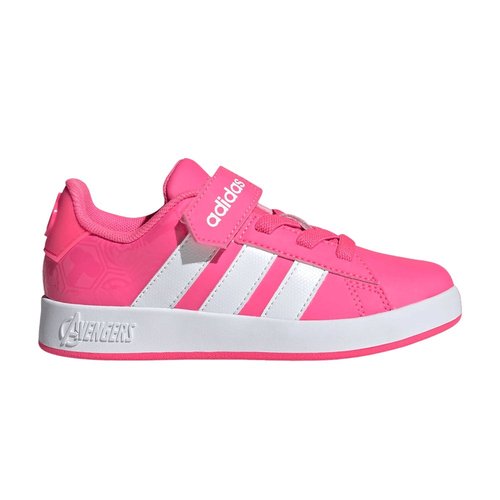 Marvel Avengers x adidas Grand Court - Lucid Pink/Cloud White/Clear Pink - JQ4140