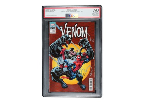 Marvel Kith #3 Venom Variant Cover Red Comic PSA Graded AU - Multicolor
