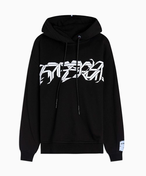 MCQ Crop Hoodie - 624611RPJ58