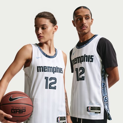 Memphis Grizzlies City Edition Nike NBA Swingman Jersey - White - HM5986-104