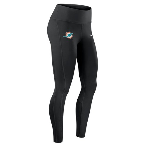 Miami Dolphins Epic Fast Nike Dri-FIT NFL Leggings - Black - 01N3912Z9P-DUN